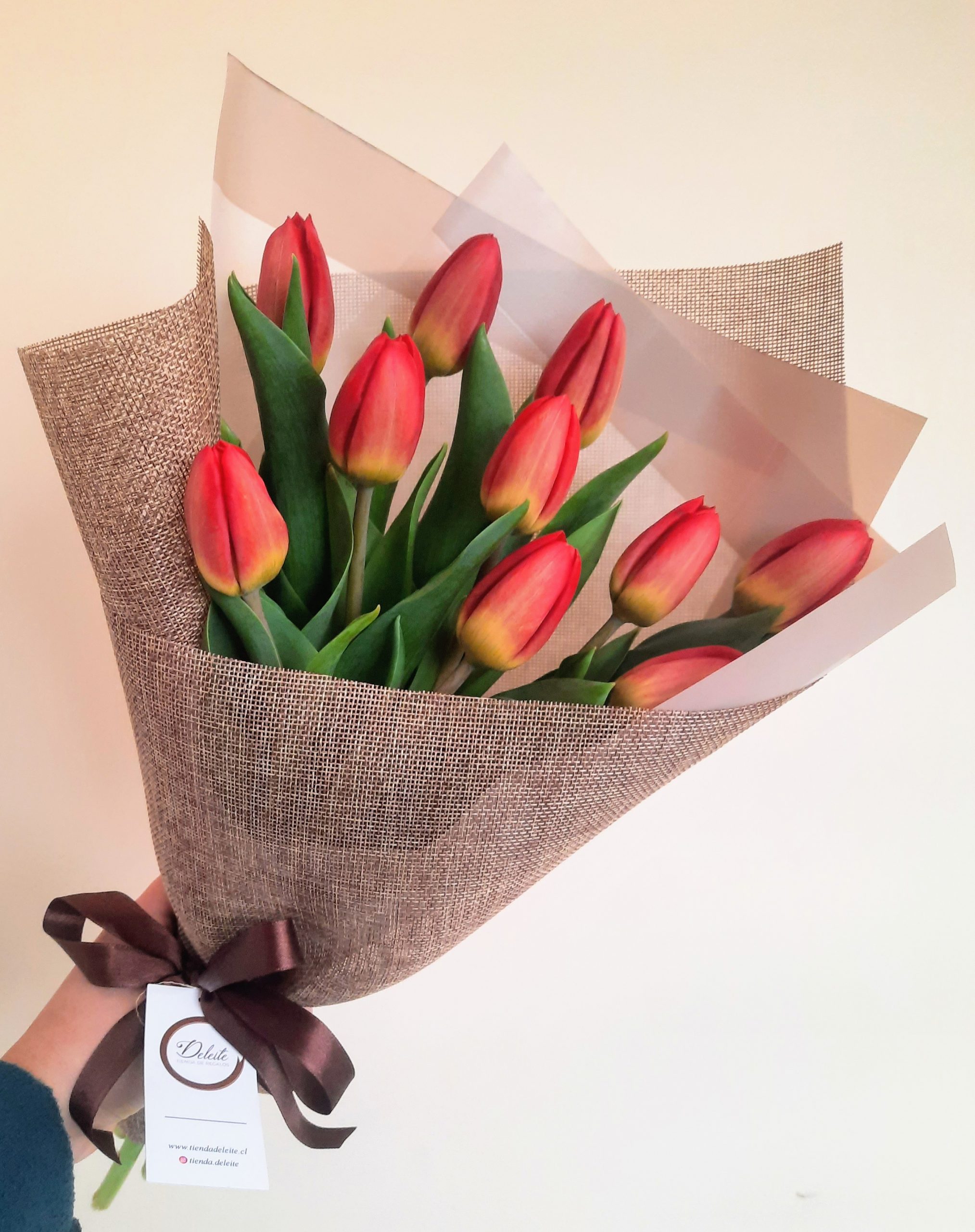 Ramo Tulipán Naranjo