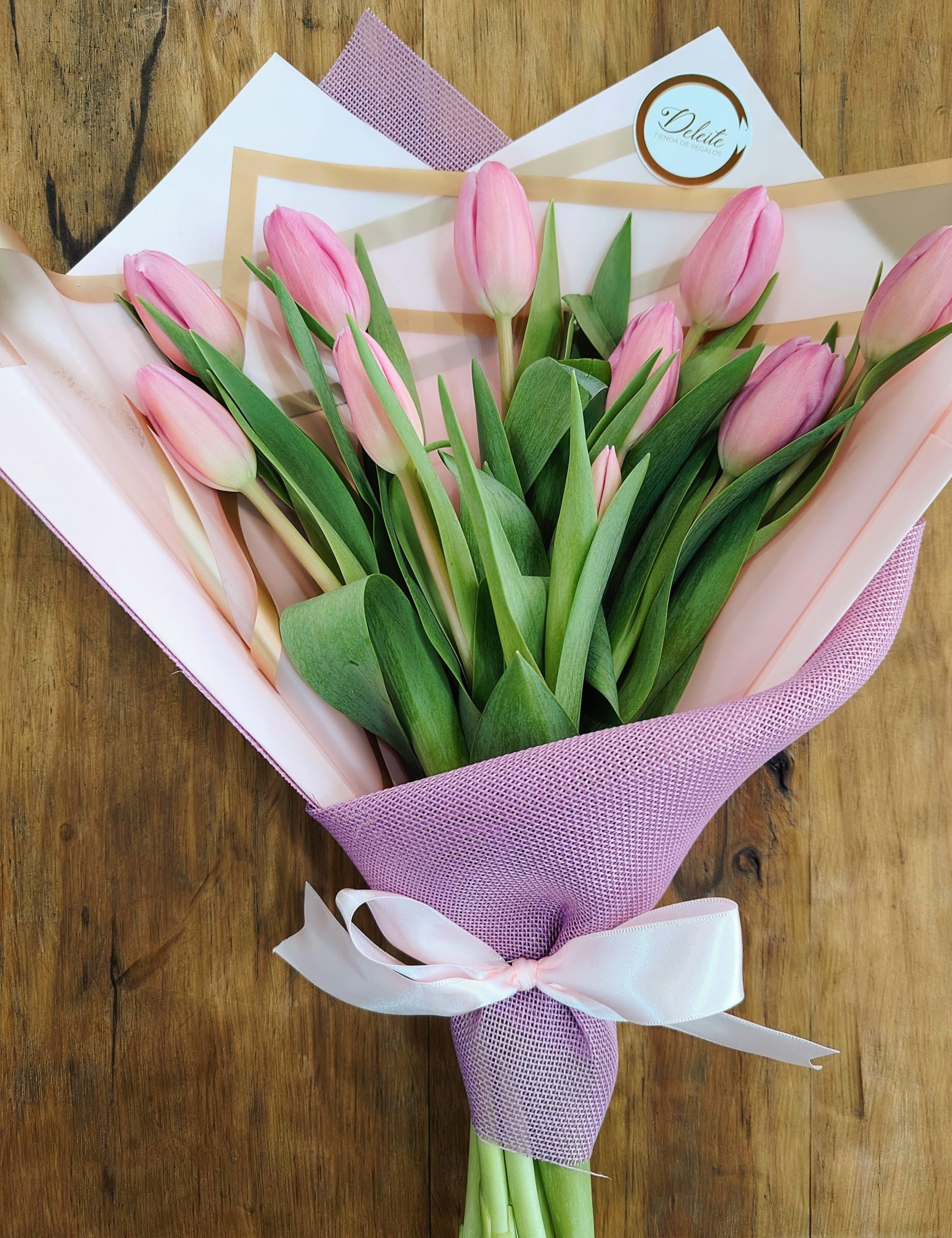 Ramo Tulipán Rosado