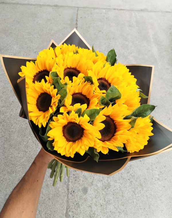 Ramo de 15 Girasoles